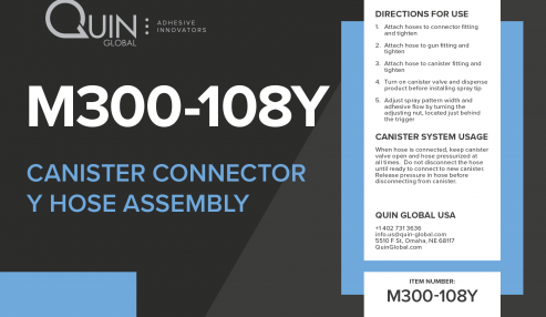 New M300-108Y  Canister Connector